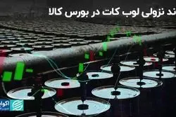 روند نزولی لوب کات در بورس کالا