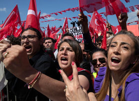 تهدید جدی حریم سلطان؛ سبقت قلیچداراوغلو از اردوغان 