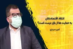 انتقاد اقتصاددانان به حمایت از بازار درست است؟