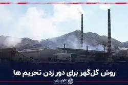 روش گل‌گهر برای دور زدن تحریم‌ها