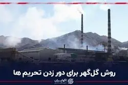 روش گل‌گهر برای دور زدن تحریم‌ها