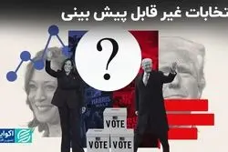 انتخابات آمریکا شانه‌ به‌ شانه