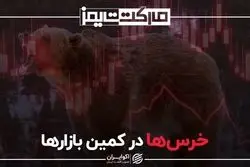 خرس‌ها در کمین بازارها