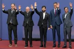 رهبران چپگرای آمریکای لاتین و اسپانیا  خواستار اتحاد در مقابل آمریکا شدند