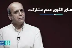 2 معنای نهفته در الگوی عدم مشارکت