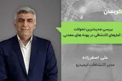 بررسی جدیدترین تحولات و آمارهای اکتشافی در پهنه های معدنی