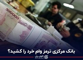 بانک مرکزی ترمز وام خرد را کشید؟ 