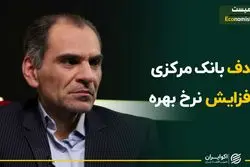 هدف بانک مرکزی از افزایش نرخ بهره