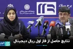 فاز اول ریال دیجیتال به کجا رسید؟