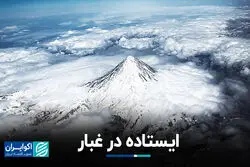 ایستاده در غبار