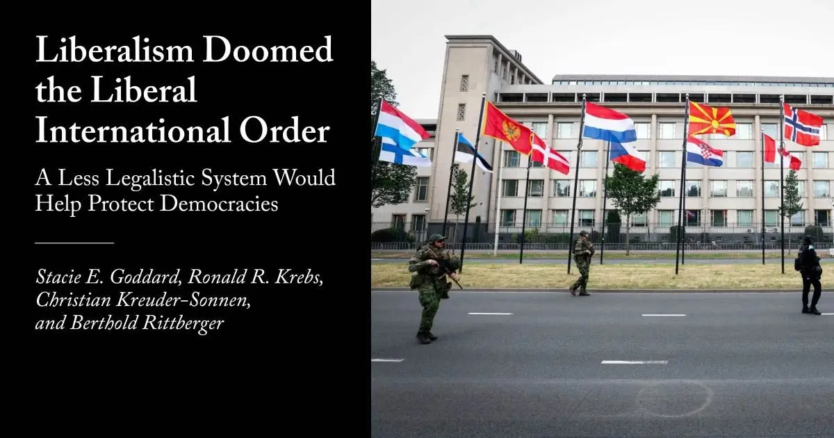 آیا لیبرالیسم عامل فروپاشی نظم تحت رهبری آمریکا شد؟