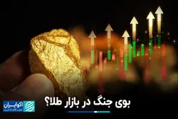 بوی جنگ در بازار طلا؟