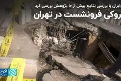 فرونشست با تهران چه می‌کند؟ 