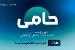 واریز مازاد سود قطعی صندوق «حامی» مفید