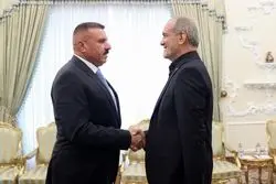 دیدار وزیر کشور عراق با پزشکیان +تصاویر