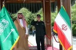 وزیر دفاع عربستان وارد تهران شد/ استقبال سرلشکر باقری از برادر محمد بن سلمان