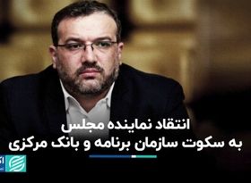 انتقاد نماینده مجلس به سکوت سازمان برنامه و بانک مرکزی