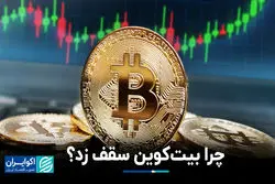 چرا بیت‌کوین سقف زد؟