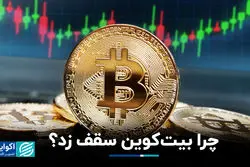 چرا بیت‌کوین سقف زد؟