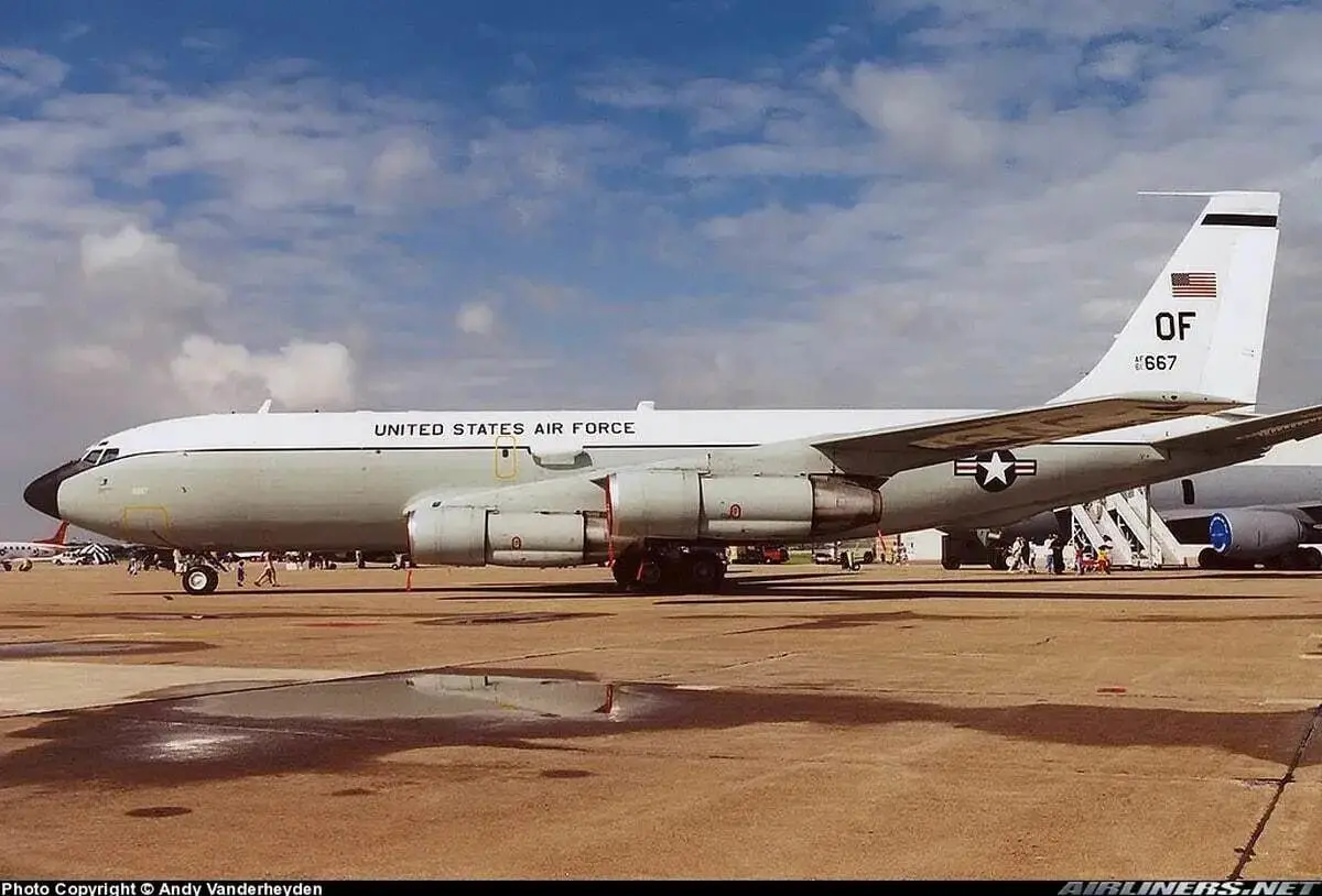 ردیاب هسته ای آمریکایی در قطر مستقر شد/ ماموریت این هواپیما چیست؟