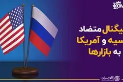 سیگنال متضاد روسیه و آمریکا به بازار ها