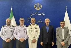 دیدار فرماندهان ارتش با برخی از اعضای دولت چهاردهم