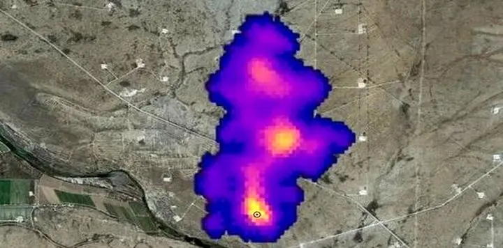 ارتباط گزارش ناسا از ابر متان با حوادث اخیر کشور 