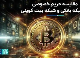 مقایسه حریم خصوصی در شبکه بانکی و شبکه بیت کوینی