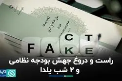 راست و دروغ دو برابر شدن بودجه نیروهای مسلح و شب یلدا