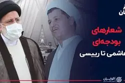 شعارهای بودجه ای از هاشمی تا رئیسی