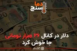 دلار در کانال ۲۶ هزار تومانی جا خوش کرد