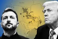 گفت‌وگوی ترامپ و زلنسکی در بحبوحه بزرگ‌ترین حمله پهپادی روسیه به کی‌یف