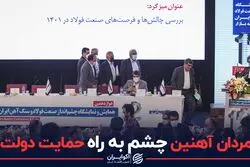 مردان آهنین چشم به راه حمایت دولت