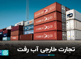 تجارت خارجی آب رفت
