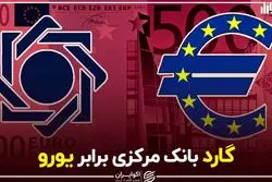 گارد بانک مرکزی برابر یورو