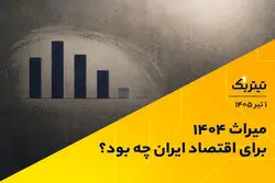 میراث 1404 برای اقتصاد ایران چه بود؟