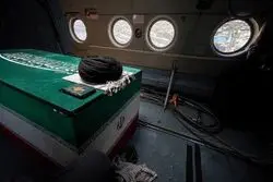 پیکر مطهر رهبر شهید انقلاب اسلامی وارد مشهد شد