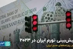 پیش‌بینی تورم ایران در ۲۰۲۳