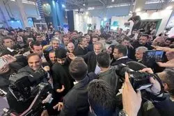 بازدید رئیس جمهور از سی و هفتمین نمایشگاه ملی صنایع دستی