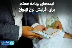 ایده‌های برنامه هفتم برای افزایش نرخ ازدواج