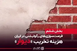 فرصت سوزی های رگولیشنی در ایران