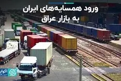 بازار عراق برای همیشه از دست ایران رفت؟