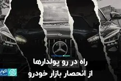  راه در رو پولدارها از انحصار بازار خودرو