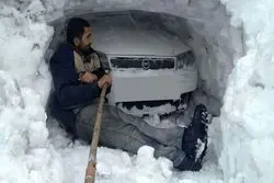 ایران سفیدپوش شد/ برف ۲ برابر سال گذشته! + عکس ماهواره ای