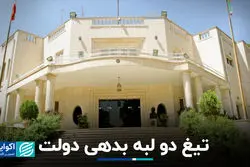 تیغ دو لبه بدهی دولت