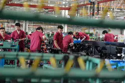 کاهش فعالیت کارخانه‌ای در چین به کمترین سطح ۶ ماه اخیر