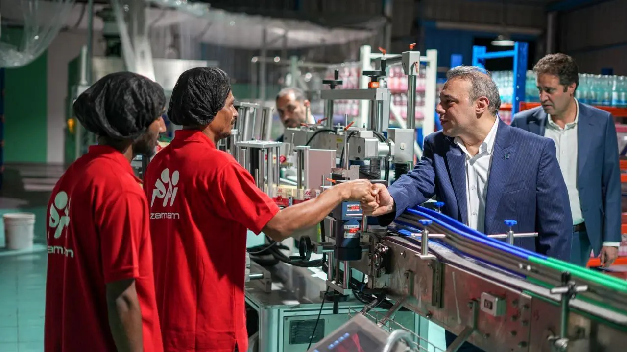 تولید زمزم در عمان، به بازار رسید