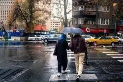 سامانه بارشی تهران تا جمعه فعال است/ هواشناسی تهران برای فردا 26 آذرماه