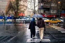 سامانه بارشی تهران تا جمعه فعال است/ هواشناسی تهران برای فردا 26 آذرماه
