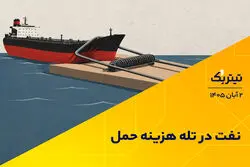 نفت در تله هزینه حمل